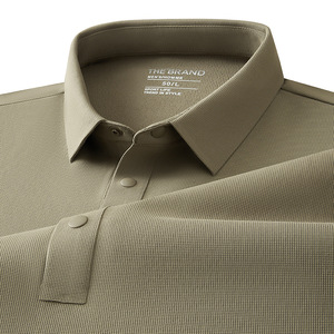 เสื้อโปโลผู้ชายแบรนด์ดัง สีพื้น ปกคอเสื้อไร้ตะเข็บ 50/L สปอร์ต ไลฟ์ เทรนด์ อิน สไตล์ - Product Image 1