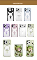 Coque de protection magnétique premium dorée et peinte pour iPhone 18 Pro Max, compatible avec les coques de téléphone iPhone 17, 16, 15, 14, 13