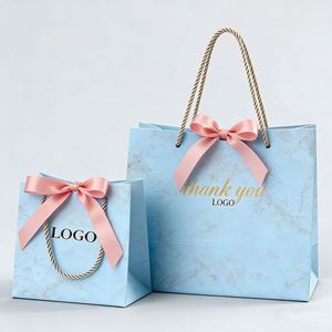 <span class=keywords><strong>Sac</strong></span> en papier de luxe avec poignée torsadée pour fleurs, sacs en papier horizontaux personnalisés <span class=keywords><strong>Victoria</strong></span> <span class=keywords><strong>Secret</strong></span> pour bijoux, bouteilles de vin - Product Image 1