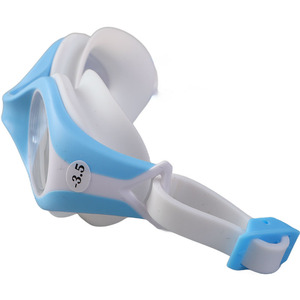 Lunettes de natation professionnelles populaires pour enfants, anti-buée, étanches, avec monture en silicone réglable et verres transparents - Product Image 6