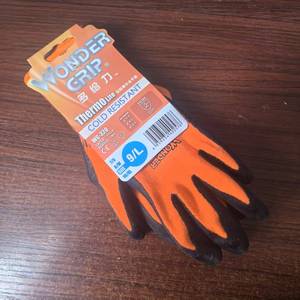 Wonder Grip Thermo Lite Latex Work Gloves Size 9/L Gardening Outdoor Use - Product Image 2