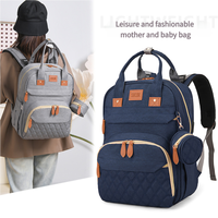 Sac à langer multifonctionnel élégant et grande capacité pour poussette, imperméable, pour voyage en extérieur, pour maman et bébé