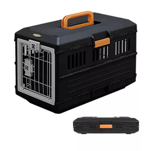 Vente en gros, cage de chat en acier inoxydable, porte-animal pliable de voyage xxl, cage pour chat, caisse pour chien - Product Image 1
