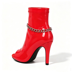 Bottines <span class=keywords><strong>de</strong></span> <span class=keywords><strong>danse</strong></span> professionnelles à chaîne <span class=keywords><strong>de</strong></span> cheville pour femmes, idéales pour le <span class=keywords><strong>jazz</strong></span>, la <span class=keywords><strong>danse</strong></span> <span class=keywords><strong>de</strong></span> salon, les talons <span class=keywords><strong>de</strong></span> <span class=keywords><strong>danse</strong></span> latine, les soirées et la pole dance - Product Image 4