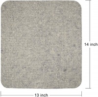 Коврик для выдавливания шерсти, 13x14 дюймов