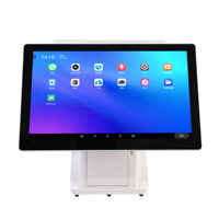 Pos Android Nfc Double Écran Retail Smart Pos Systems Imin Tout en Un Point de Vente Tactile Caisse Enregistreuse Pos