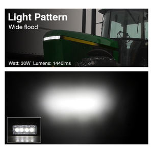 <span class=keywords><strong>Phare</strong></span> LED à faisceau large pour <span class=keywords><strong>John</strong></span> <span class=keywords><strong>Deere</strong></span>, <span class=keywords><strong>phare</strong></span> LED rectangulaire, vente en usine - Product Image 3