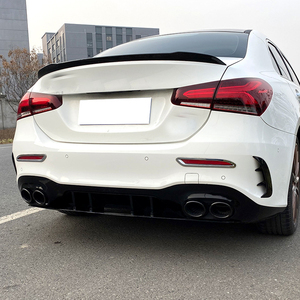 Alerón Trasero, Tubo de Escape, Conversión, Piezas de Carrocería Nuevas de ABS, Mejora para <span class=keywords><strong>Mercedes</strong></span> Benz Clase A W177 <span class=keywords><strong>2019</strong></span>+ <span class=keywords><strong>A180</strong></span> A200 A35 A45 - Product Image 2