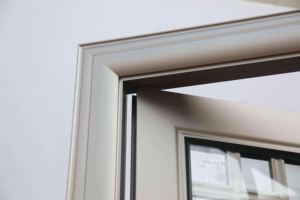 कांच के गर्म फ्रेंच दरवाजे के बाहरी दरवाजे के बाहरी दरवाजे के साथ चमकदार फ्रेंच दरवाजे के बाहरी दरवाजे एल्यूमीनियम मिश्र धातु मिश्रण - Product Image 3