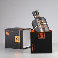 Caja de Vino Impresa Personalizada, Caja de Regalo de Cartón de Lujo para Vino Tinto/Whisky con Personalización de Logotipo