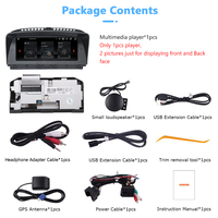 Radio automática Android de 12,3 pulgadas con amplificador GPS REPRODUCTOR DE CD DSP OBD2 para BMW 7 Series E65 E66 2004-2009 REPRODUCTOR DE COCHE Multmidia
