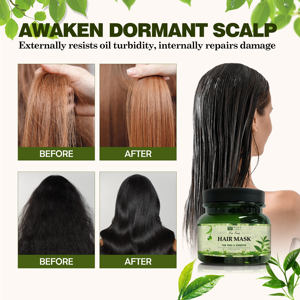 オーガニックティーツリーオイル リペアリングヘアマスク 500ml ケラチンエキス配合 ダメージヘア用 かゆみ止め 頭皮をリフレッシュ - Product Image 6