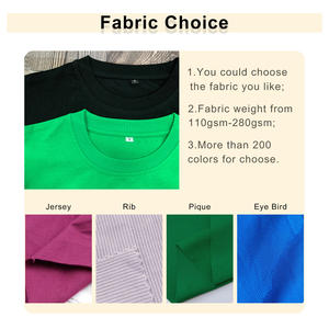 T-shirt de coupe régulière anti-boulochage en 100 coton, col côtelé élastique, t-shirts imprimés pour hommes, vente en gros sur mesure - Product Image 3