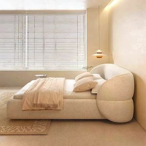 Letto Imbottito in Pelle Completamente Personalizzabile |   <span class=keywords><strong>Testiera</strong></span> Trapuntata Moderna <span class=keywords><strong>e</strong></span> Minimalista, Design Confortevole ed Ecologico - Product Image 4