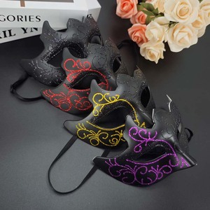 Máscara de Alta Calidad para Fiesta de Disfraces de Halloween, Media <span class=keywords><strong>Cara</strong></span>, para Hombre y Mujer, Pintada con <span class=keywords><strong>Pintura</strong></span> en Aerosol, Decoraciones para Fiesta de Disfraces - Product Image 2