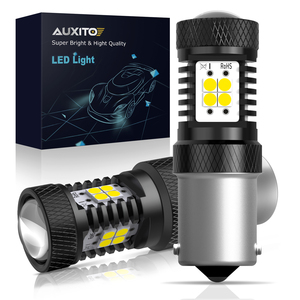 AUXITO 1156 7506 <b>White</b> LED <b>Bulbs</b> 6000K Backup Reverse Lamps Daytime Running Lights - Product Image 1