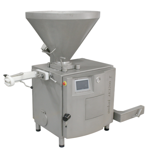 Вакуумный колбасный шприц AK3200TN, соединяющий колбасные узлы, автоматический с погрузчиком для мяса