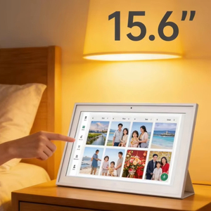 Cadre <span class=keywords><strong>photo</strong></span> numérique intelligent avec écran tactile 15,6 pouces, compatible avec les calendriers Google/iOS - Product Image 1