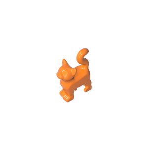 [Gobricks] GDS-90232 bán buôn khối xây dựng bộ phận động vật mèo đứng phong cách mới [đồng bằng] 13786 80829 191889 - Product Image 1