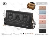 Borsa Tote Trapuntata da Donna in Microfibra e Pelle Sintetica con Doppia Chiusura a Cerniera per Uso Quotidiano in Tutte le Stagioni - Product Image 1