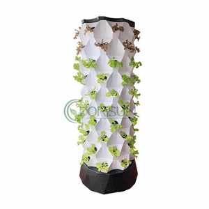 Torres eléctricas de jardinería verticales aeropónicas, sistema Vertical de jardín avanzado de fresa, calentador de macetas, Led hidropónico - Product Image 2