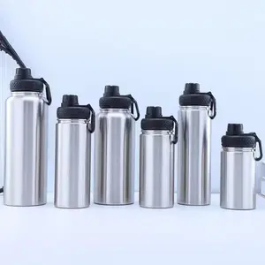 Hot and Cool Stainless Steel Water Bottle Insulated Flask Cheap Price In Bulk with Custom Logo Lip Printing
