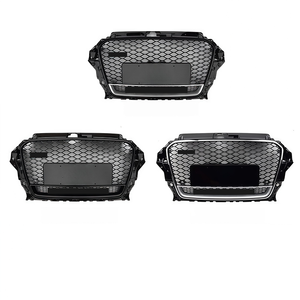 Griglia Anteriore <span class=keywords><strong>A3</strong></span> in Materiale ABS Nero per <span class=keywords><strong>Audi</strong></span> <span class=keywords><strong>A3</strong></span> <span class=keywords><strong>2014</strong></span> 2015 2016 - Product Image 1