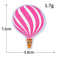 Stok Tersedia Patch Bordir Kartun Lucu Gaya Gadis Pink, Aplikasi Setrika untuk Pakaian, Tas, Topi, Aksesoris Fashion DIY