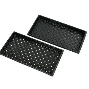 128 Cells Or Without Hole Seed Tray Vegetable Plant Nursery Plastic Gardening Seedlings Trays