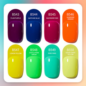 Set <span class=keywords><strong>de</strong></span> Esmaltes <span class=keywords><strong>de</strong></span> <span class=keywords><strong>Uñas</strong></span> en Gel UV Fluorescente LED Macaron <span class=keywords><strong>de</strong></span> 8 Colores y 15ml <span class=keywords><strong>para</strong></span> Diseño <span class=keywords><strong>de</strong></span> <span class=keywords><strong>Uñas</strong></span> DIY al por Mayor - Amarillo Gossamer - Product Image 5