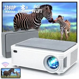 HD1920 * 1080p נייד נייד קולנוע ביתי hd סרט וידאו הקרנת מקרן 4k עבור טלפון חכם