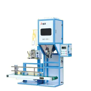 Customized Semi Automatic Rice Packaging Machine With Auto Sewing and Conveying