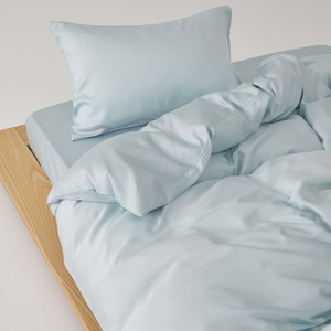 Parure de draps en coton rose bonbon 1500 fils, respirante, ultra douce et rafraîchissante pour les personnes ayant chaud la nuit et les sueurs nocturnes, taille <span class=keywords><strong>King</strong></span> - Product Image 2