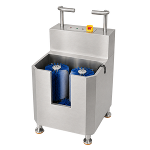 Machine à laver les semelles de bottes et chaussures à brosse rotative industrielle commerciale pour usine alimentaire, conçue pour un nettoyage efficace des bottes - Product Image 2