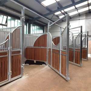 American Durable Portable Horse Stalls Acier et Bambou Horse Stable Enhanced Horse Stable and Barn Supplies - Product Image 3