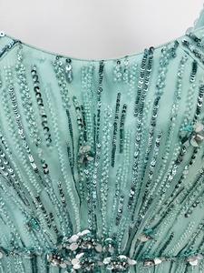 OUDINA Produzione Abiti da Sera Lunghi Eleganti con Strass e Diamanti Taglie Forti Abito Formale da Donna per Feste - Product Image 6