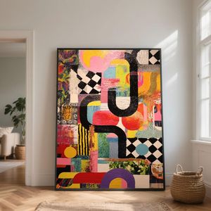 Современное настенное искусство для гостиной, декор для дома, большая абстрактная картина маслом ручной работы на холсте, произведение искусства ручной работы - Product Image 5