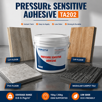 Colle adhésive haute adhérence pour revêtements de sol, résistante à l'humidité, pour lames de vinyle acrylique SPC LVT LVP – Vente en gros usine