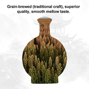 <span class=keywords><strong>Baijiu</strong></span> pur à base de céréales, très vendu dans le monde entier, teneur en <span class=keywords><strong>alcool</strong></span> 50% °   Liqueur <span class=keywords><strong>Baijiu</strong></span>, emballage exquis, <span class=keywords><strong>Baijiu</strong></span> fermenté à l'état solide, 500 ml - Product Image 4