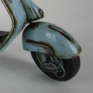 1957 rosso 150 ACMA metallo decorazione per la casa modello di moto in scala 1:12 pezzo per la decorazione della casa nordica - Product Image 2