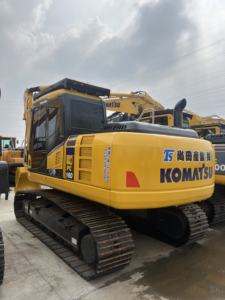 Moteur et boîte de vitesses d'excavatrice Komatsu PC160 de 16 tonnes, modèle 2023, utilisés pour la construction, équipement japonais d'occasion, testé et inspecté. - Product Image 6