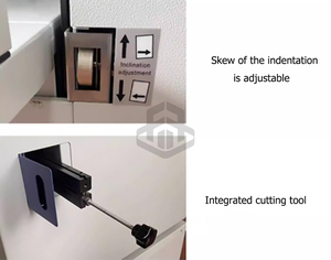 Máquina Eléctrica para Marcar y Perforar Papel, Tamaño Grande, Nueva, Modelo 650A FRONT - Product Image 5