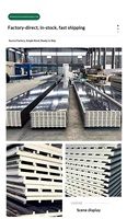 Tuile de toit en aluminium isolée, panneau Great Wall en alliage d'aluminium, isolation thermique pour villa, appartement, bureau, atelier, entrepôt