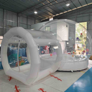 Tenda a Cupola Trasparente per Esterni, <span class=keywords><strong>Casa</strong></span> Gonfiabile Riscaldata <span class=keywords><strong>con</strong></span> <span class=keywords><strong>Palloncini</strong></span> - Product Image 4