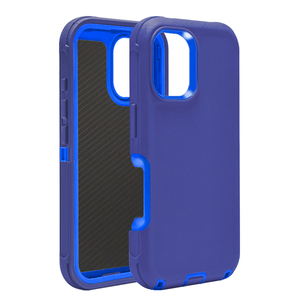 Nouveau modèle Heavy Duty Hard Armor Defender étui pour iPhone 16 11 12 13 14 15 Pro Max 3 en 1 étui <span class=keywords><strong>de</strong></span> <span class=keywords><strong>téléphone</strong></span> portable - Product Image 4