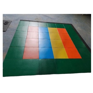 Revêtement de sol en vinyle EPDM Carrelages de sol en salle de gym Conception européenne antidérapante Installation par clic - Product Image 4