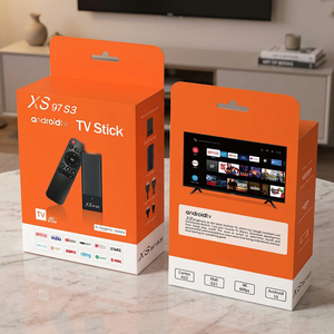 XS97 S3 ทีวีสติ๊ก Allwinner H313 Quad-Core Android TV Stick 4K HDR 5G WiFi 2GB 8GB เครื่องเล่นมีเดียพกพา พร้อมสำหรับความบันเทิงภายในบ้าน - Product Image 1