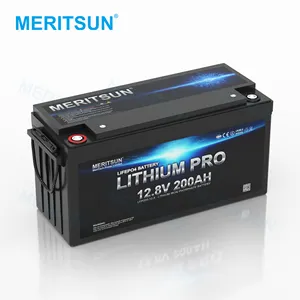 Paket Baterai Ion Lithium 12V 300Ah Lifepo4 untuk UPS/Tenaga Surya/Kereta Golf/RV/Marine/Yacht