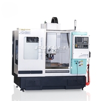 Fresadora Vertical Fanuc de 4 Ejes para Trabajo Pesado con Servomotor Universal, Económica para Metal