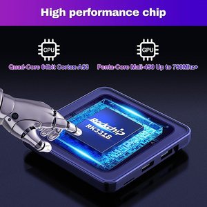 אנדרואיד החדש תיבת טלוויזיה אנדרואיד h96 max v12 g 16g 4g 32g 64g חכם tvbox rk3318 2.4g 5ghz <span class=keywords><strong>wifi</strong></span> מדיה שחקן להגדיר תיבת העליון - Product Image 6